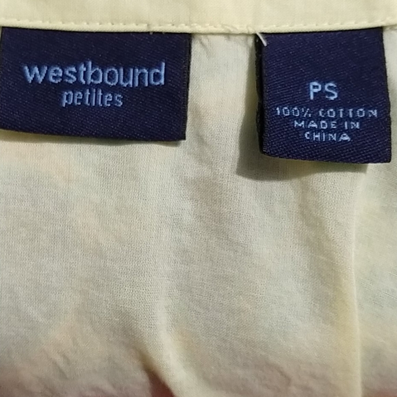 💥5 for$20💥button down shirt by Westbound petites - Picture 4 of 4